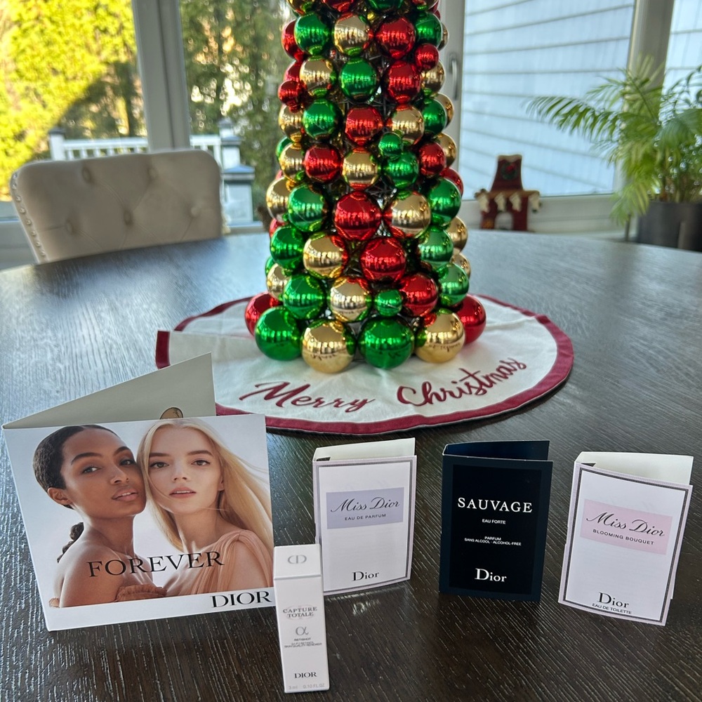 Dior beauty sample bundle